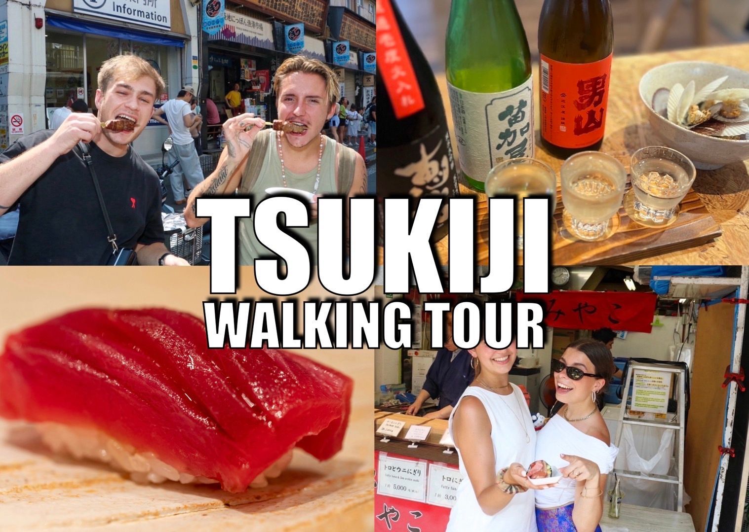 Tsukiji Market Food and Sake Tasting Tour
