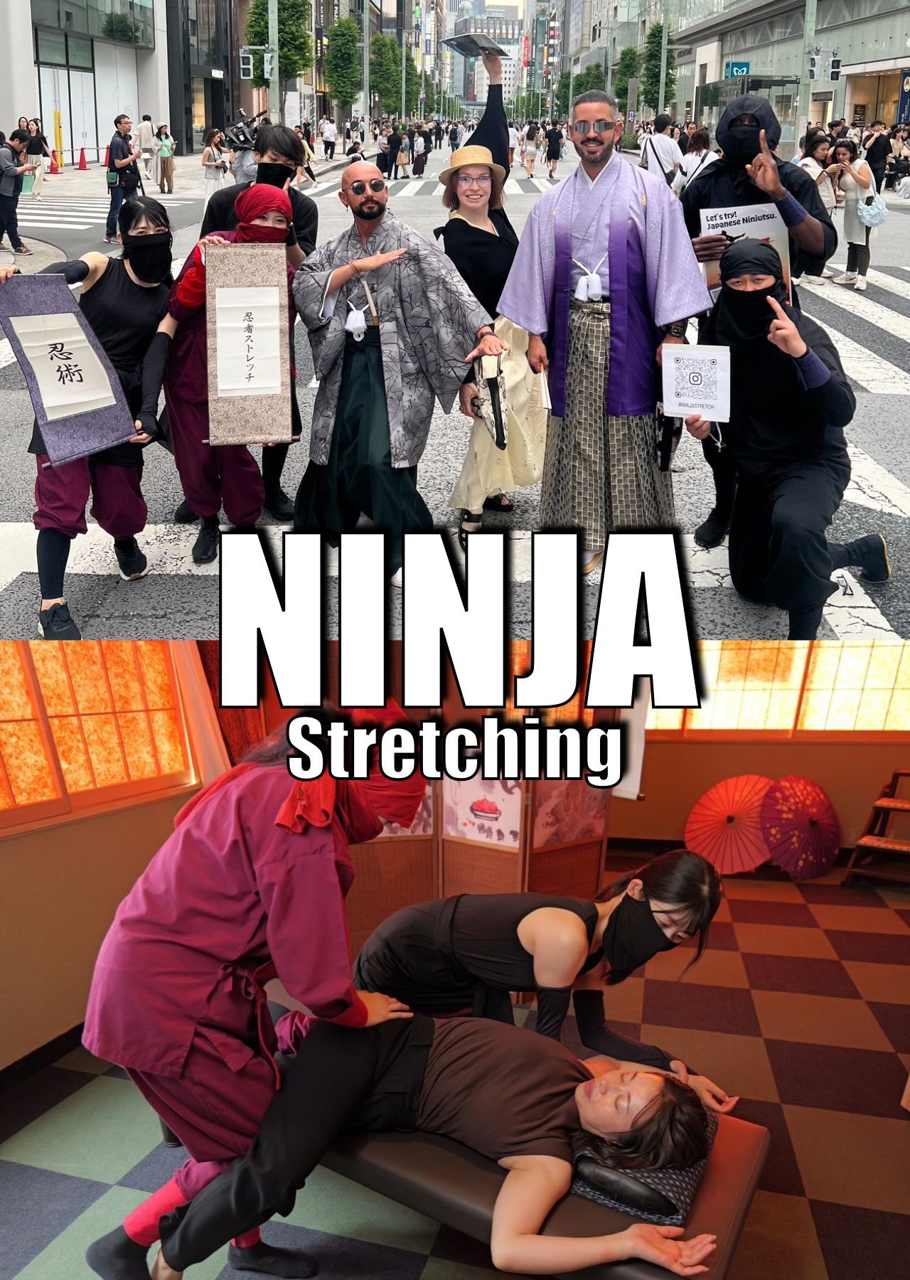 Ninja Experience with Stretching Session