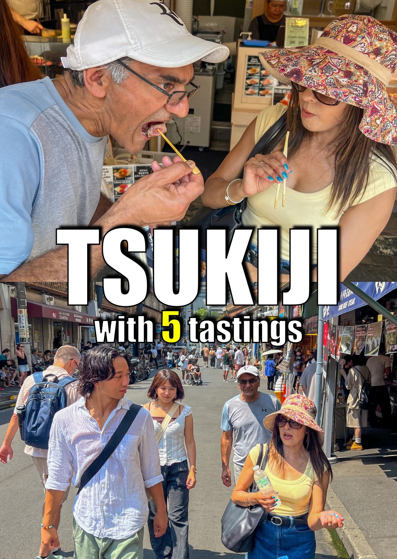 Tokyo: Tsukiji Outer Market Foodie Walk with 5 Tastings